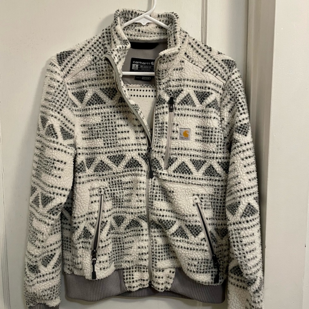 Carhartt Patterned Sherpa Zip Jacket